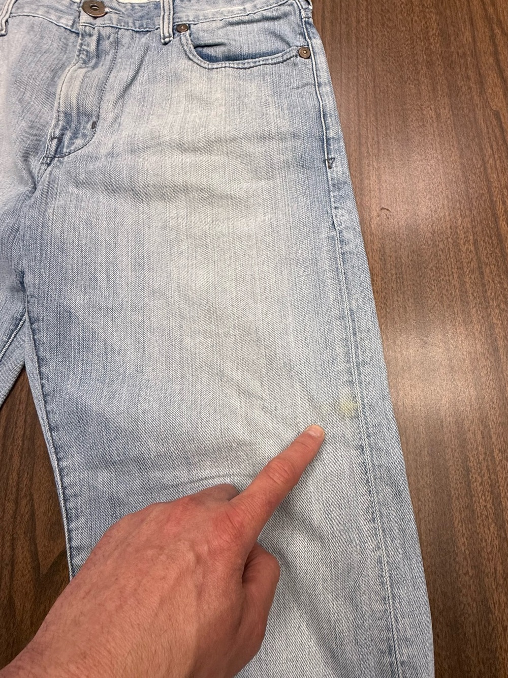 Guess “Cliff” Light Wash Bootcut Men’s Jeans Size 34 Y2K - Picture 9 of 16
